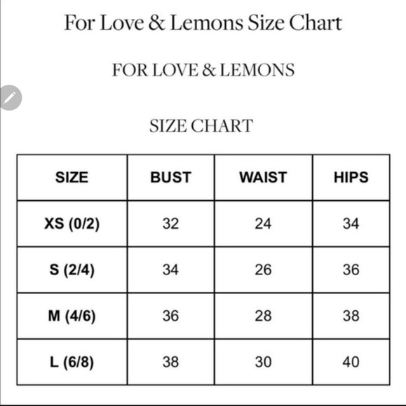 🍋***1Small Left!!**For Love and Lemons White Lace Cropped Top - Picture 3 of 8